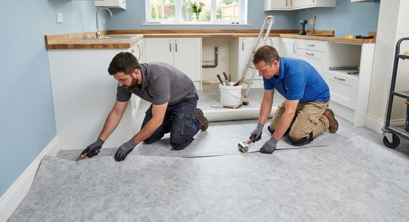 Sheet Linoleum Installation in Clover, SC