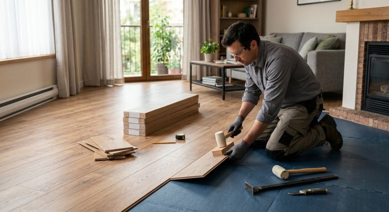 Laminate Floor Installation in Kings Mountain, NC