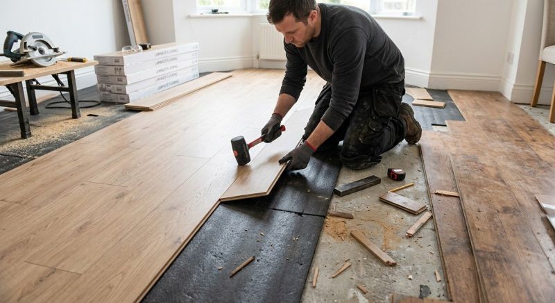 Laminate Floor Replacement in Gaston County, NC