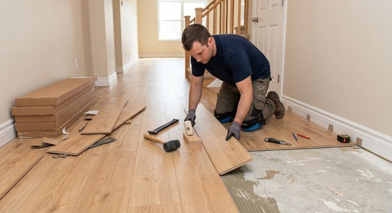 Laminate Floor Replacement in Lincoln County, NC