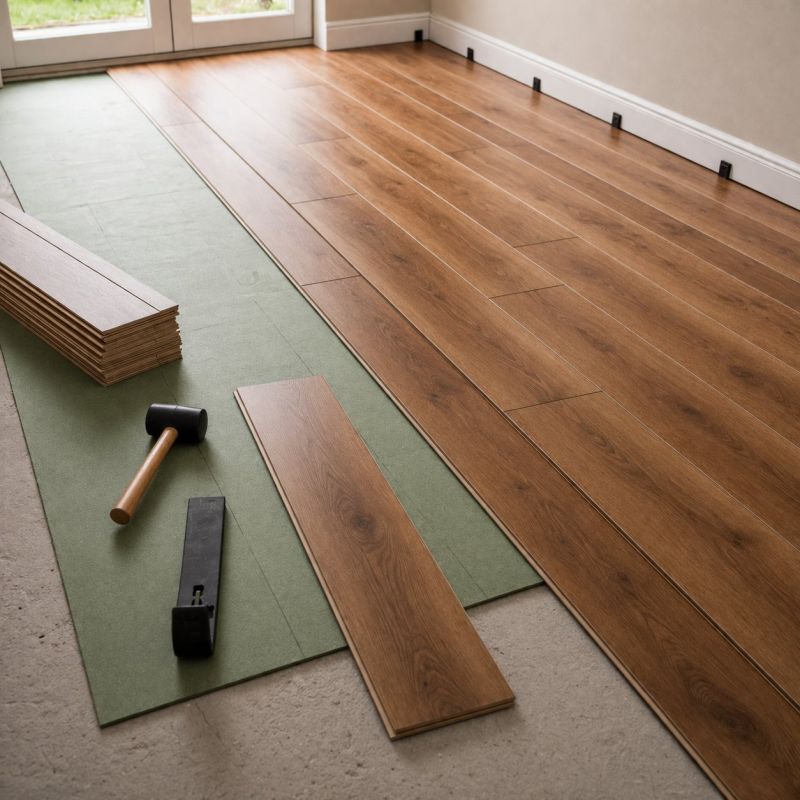 Laminate Floor Replacement in Lincoln County, NC