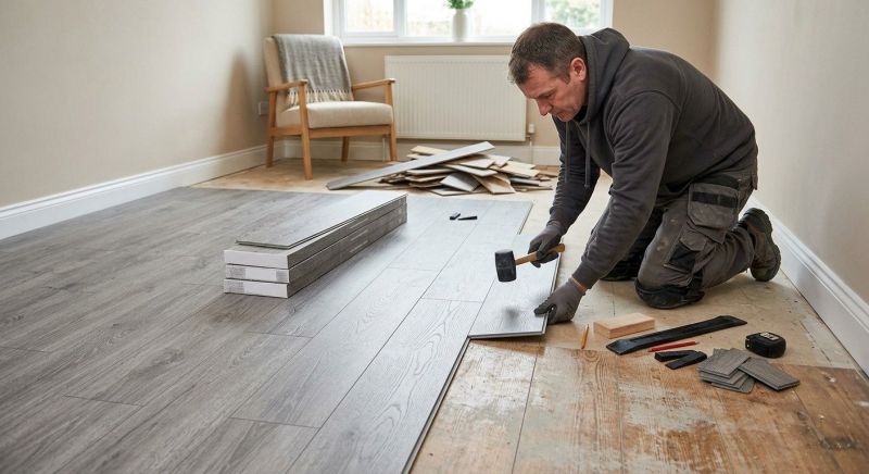 Laminate Floor Replacement in Lincolnton, NC
