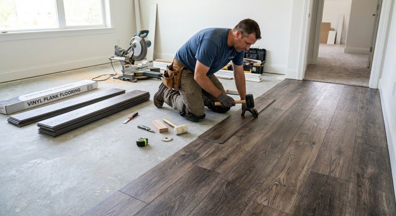 Linoleum Floor Installation in Clover, SC