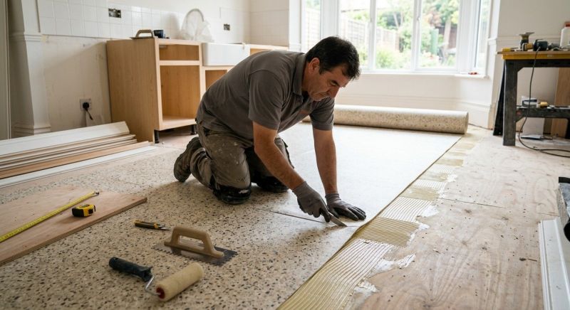 Linoleum Floor Installation in Gaston County, NC
