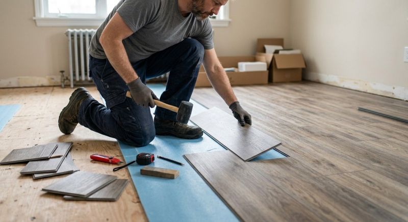 Linoleum Floor Installation in Henrietta, NC