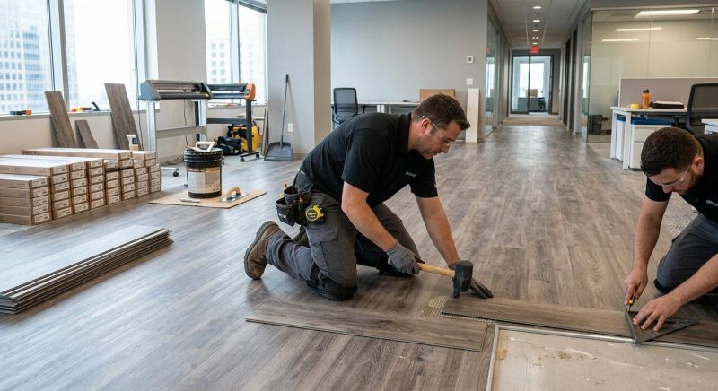 Linoleum Floor Installation in Rutherford County, NC