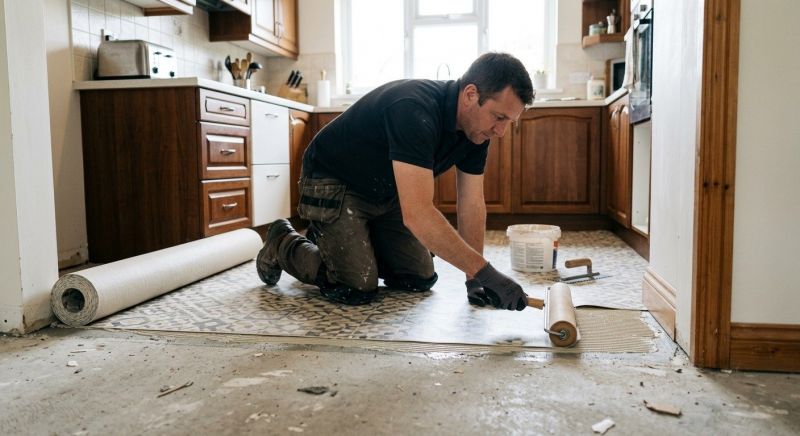 Linoleum Floor Installation in Rutherfordton, NC