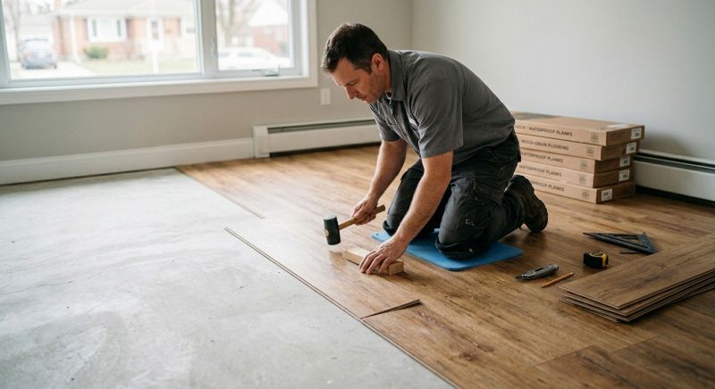 Linoleum Flooring Replacement in Shelby, NC