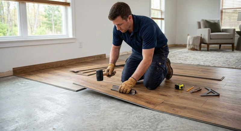 Luxury Vinyl Tile Installation in Bostic, NC