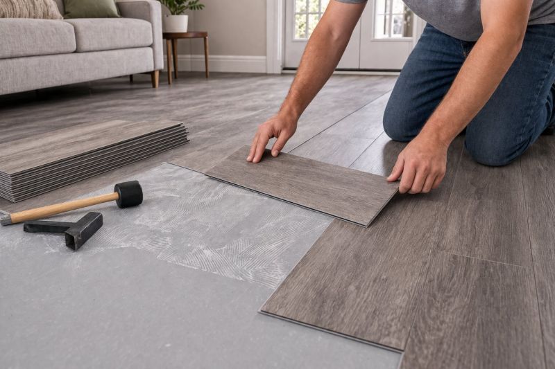 Luxury Vinyl Tile Installation in Lincolnton, NC