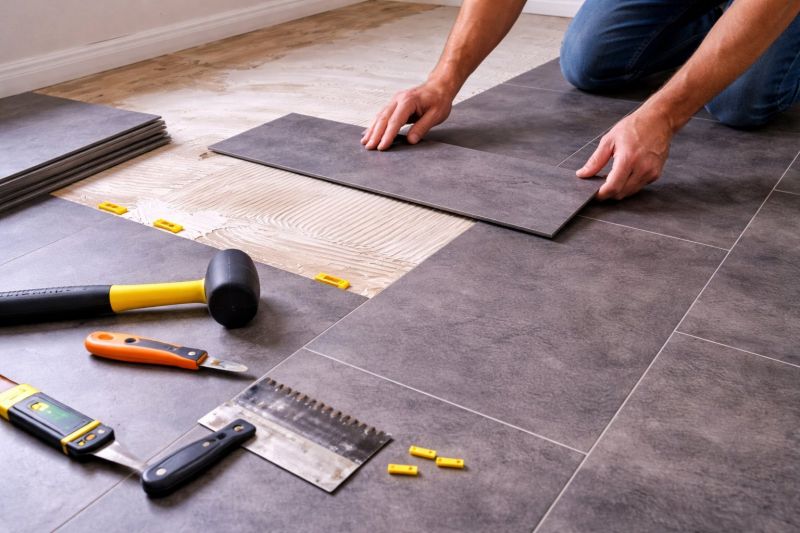 Luxury Vinyl Tile Installation in Rutherfordton, NC