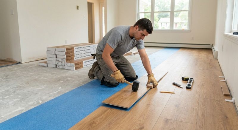 Lvt Flooring Installation in Bostic, NC