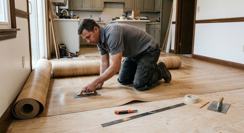 Sheet Flooring Installation in Lincolnton, NC