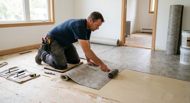 Sheet Vinyl Installation in Chesnee, SC