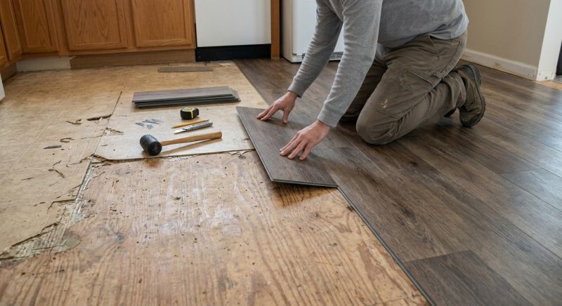 Vinyl Flooring Installation in Shelby, NC