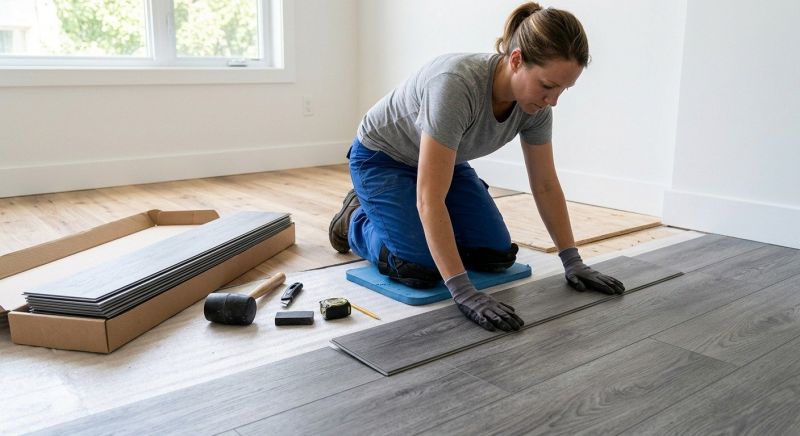 Vinyl Tile Installation in Shelby, NC