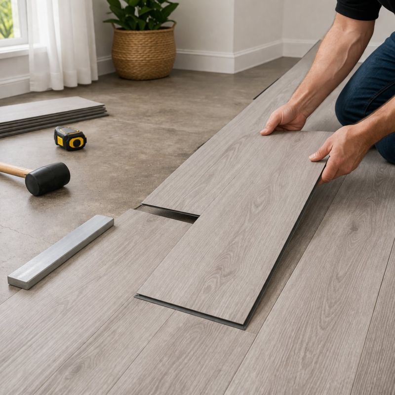 Vinyl Tile Installation in Shelby, NC